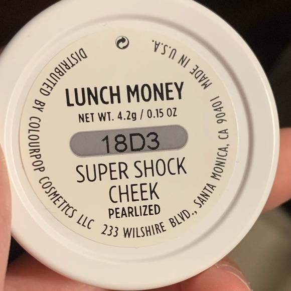 2/$15 Colourpop Super Shock Cheek “Lunch Money” - Picture 2 of 2
